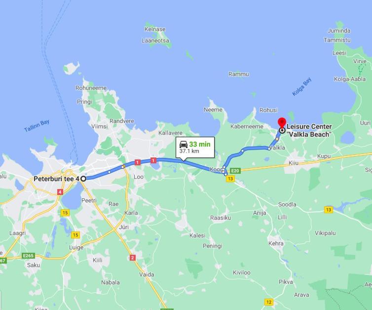 Valkla Puhkekeskuse Saunamaja Kuusalu Kültér fotó